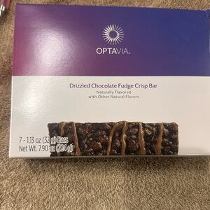 Drizzled Chocolate Fudge Crisp -7 bars Optavia  New EXP 7/26.